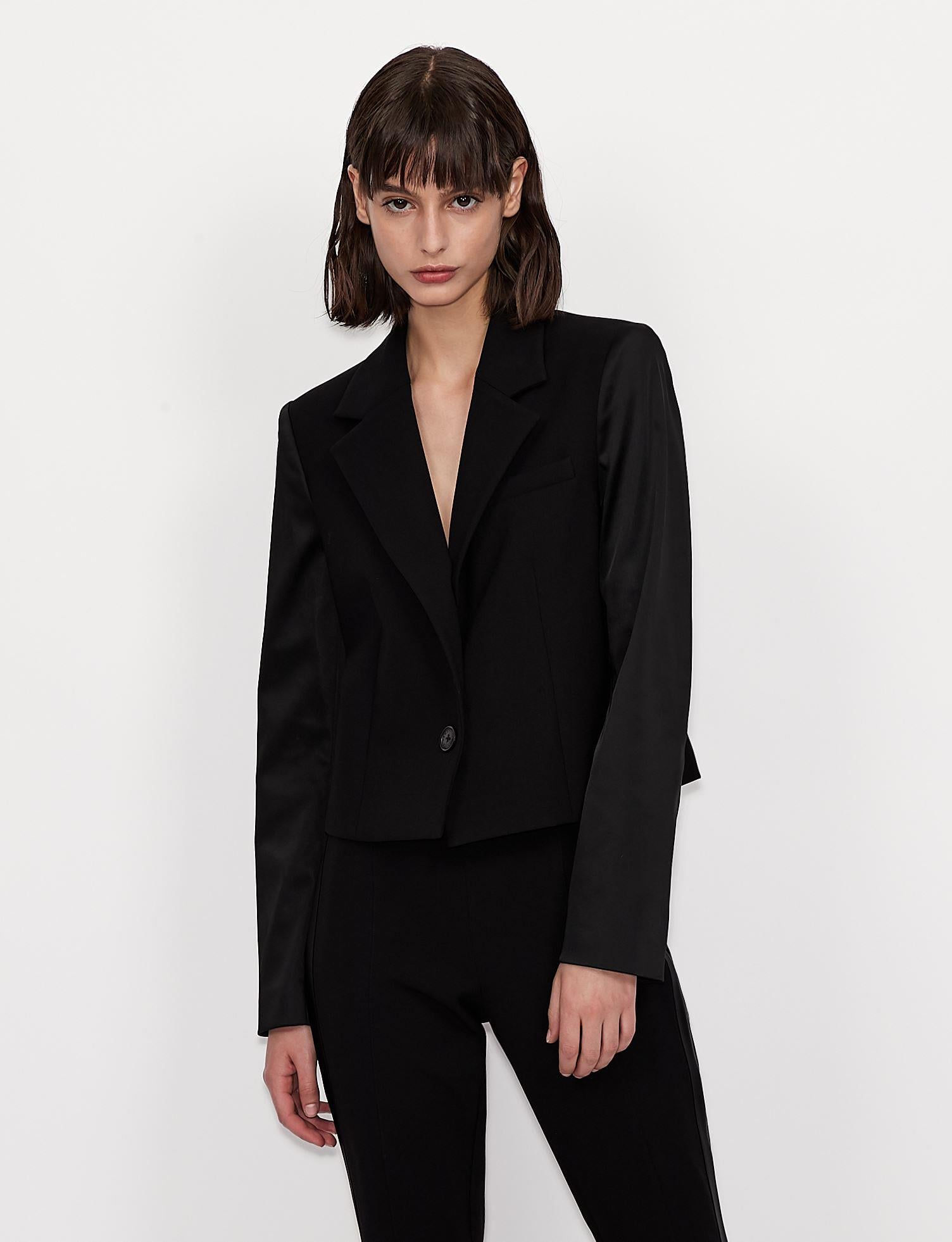 ARMANI EXCHANGE CROP BLAZER CEKET