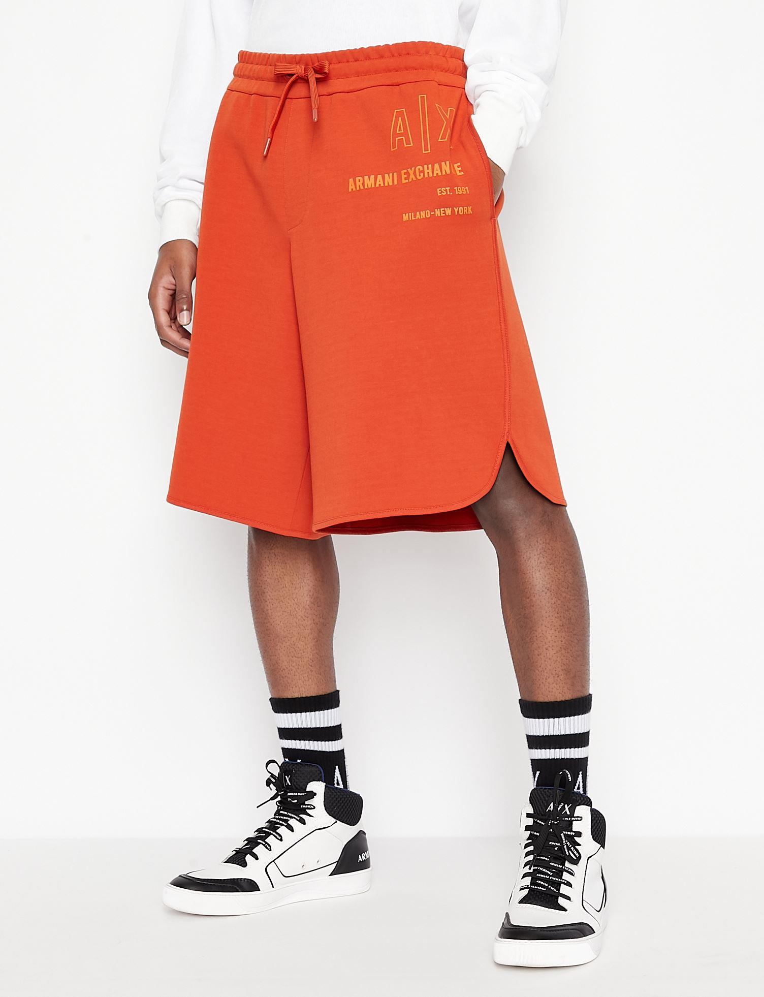 A/X LOGO BOL KESİM BERMUDA ŞORT