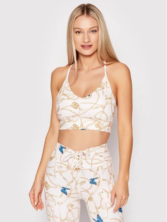 GUESS DESENLİ SIRT DETAYLI ACTIVE CROP ATLET