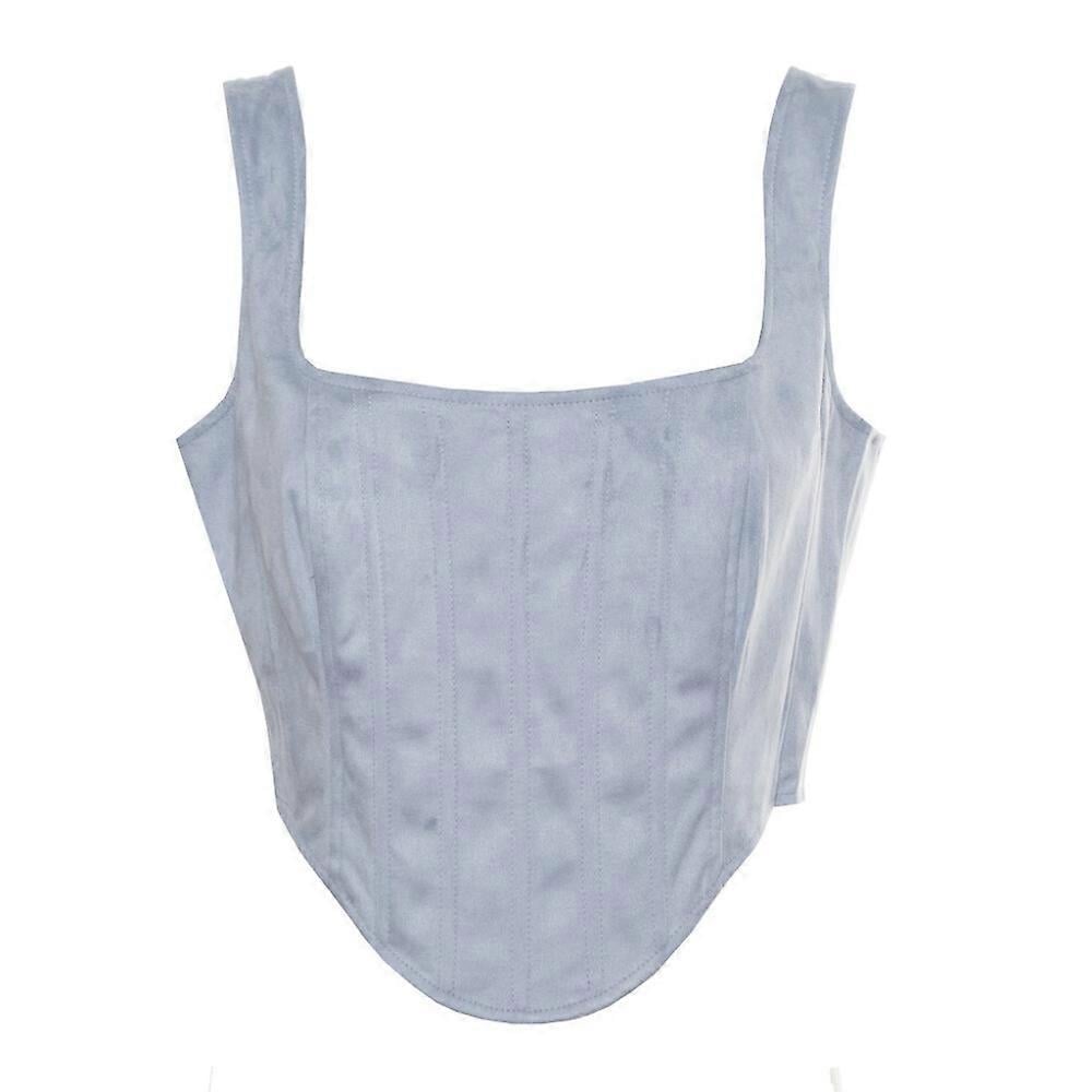 W4RH60WE0L0 GUESS CROP BLUZ