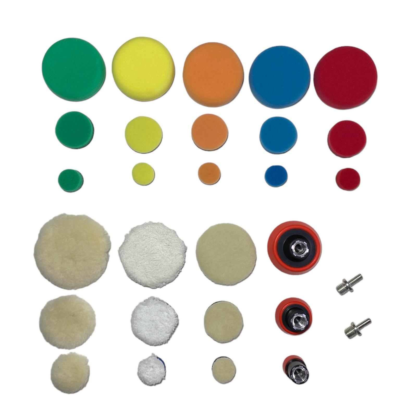 Stark T13 Mini Polisher Kit Keçe Sünger Seti 30 Parça