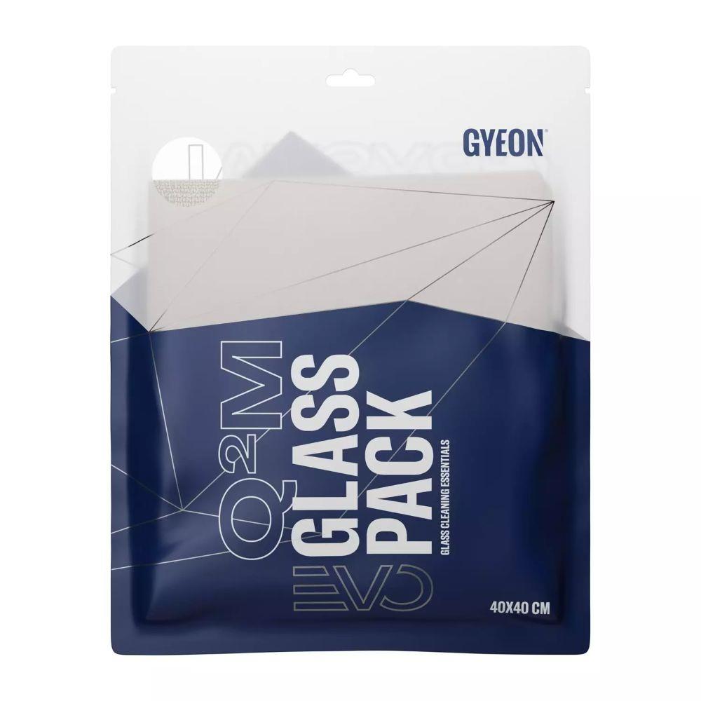 Gyeon Q²M GlassPack EVO Cam Yüzey Temizlik Ve Silme Mikrofiber Bezi Seti 2'Li Paket - 40x40 Cm