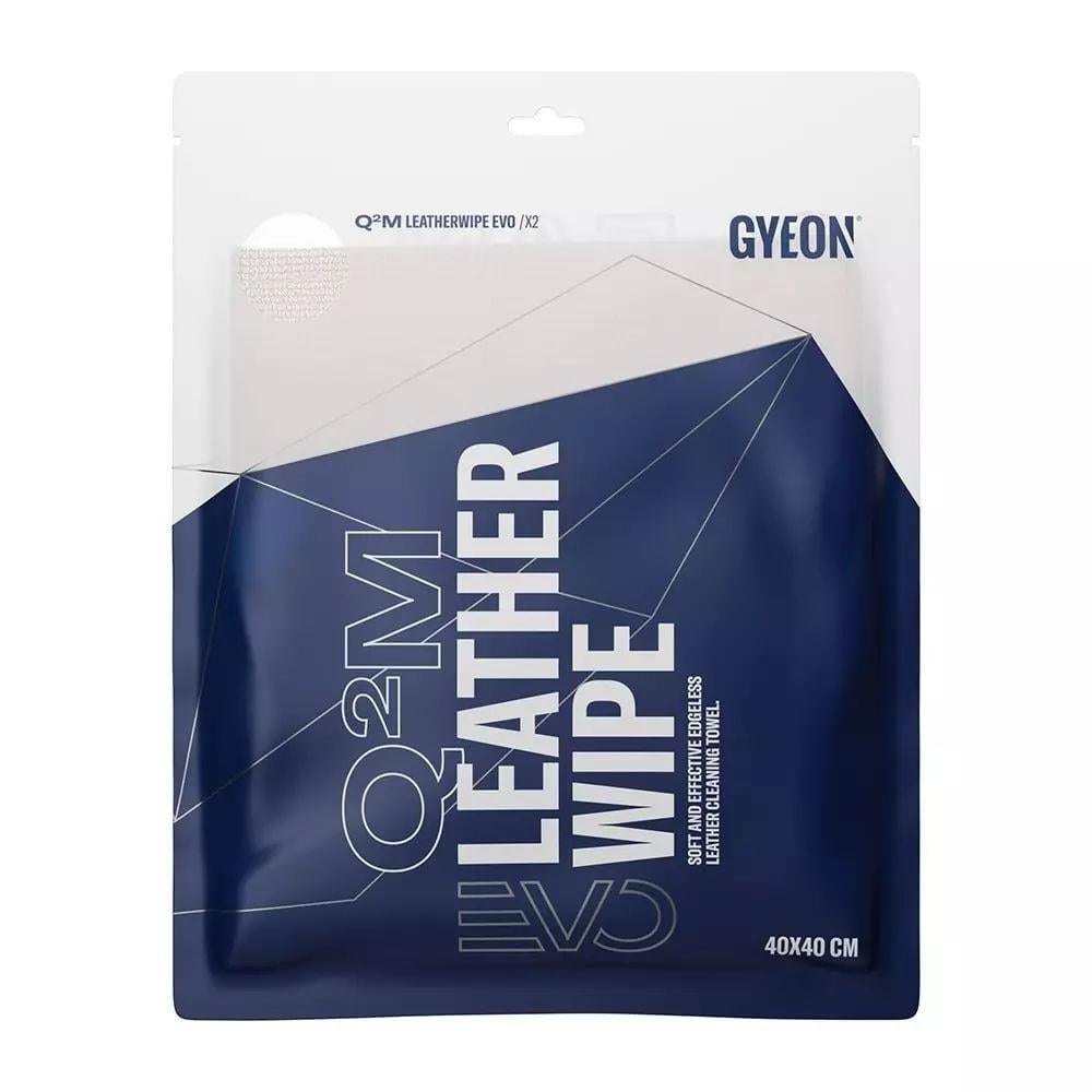 GYEON Q²M LEATHERWİPE EVO DERİ AKSAM BEZİ 2 Lİ PAKET - 40X40 CM