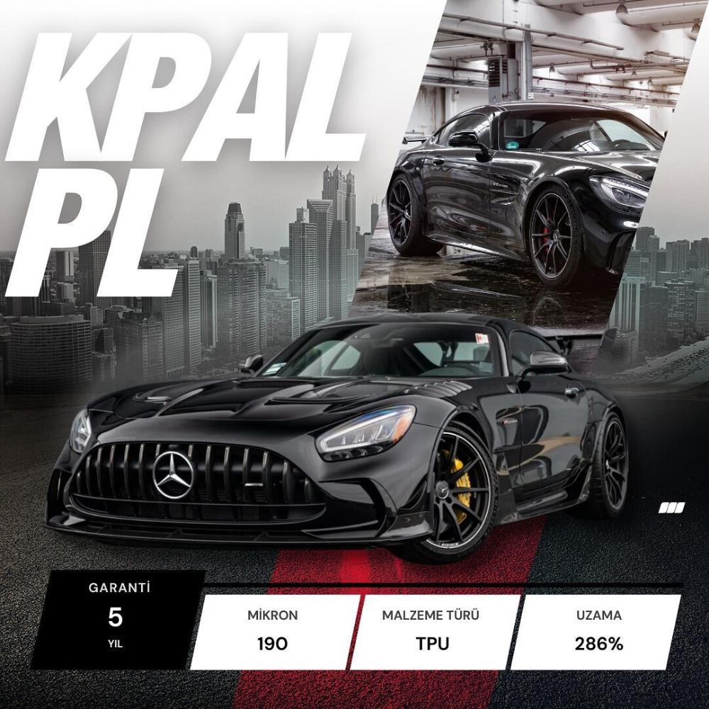 KPAL PL PPF-TPU Şeffaf Araç Boya Koruma Kaplama 190 Micron 15 Mt
