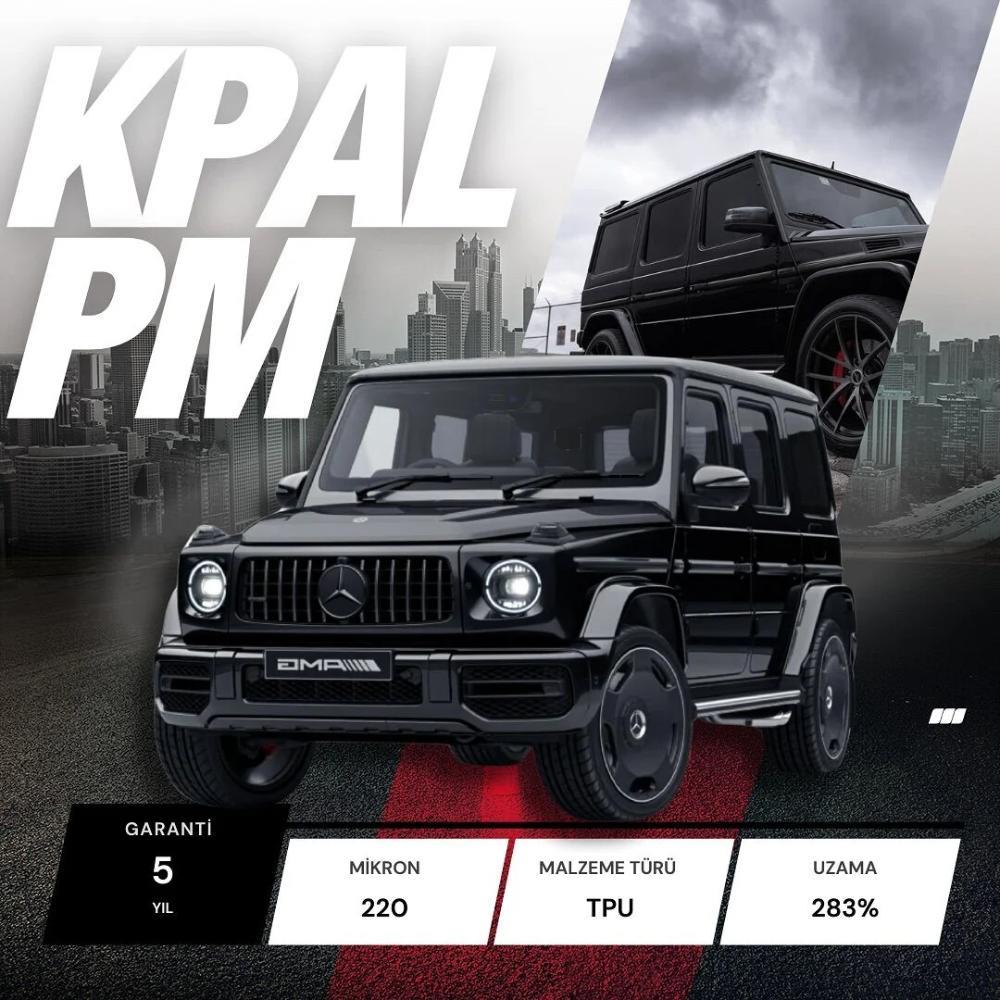 KPAL PM PPF-TPU Şeffaf Araç Boya Koruma Kaplama 220 Micron 15 Mt