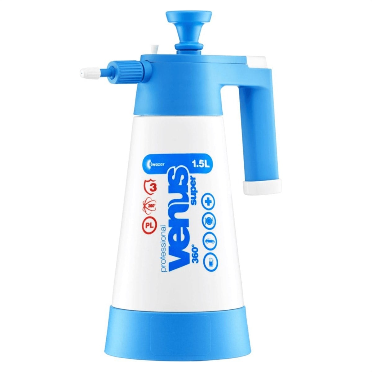 Kwazar 360 Derecede Her Açıdan Atan Basınçlı Pompa 1.5 lt