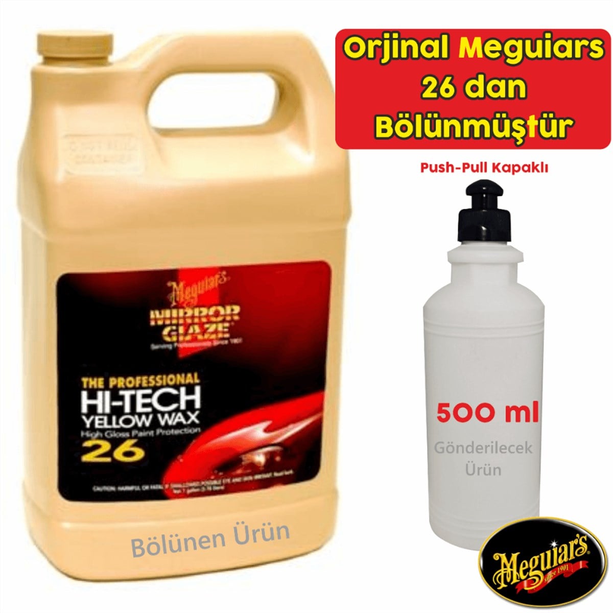 Meguiars 26 Boya Koruma Cilası 500 ml