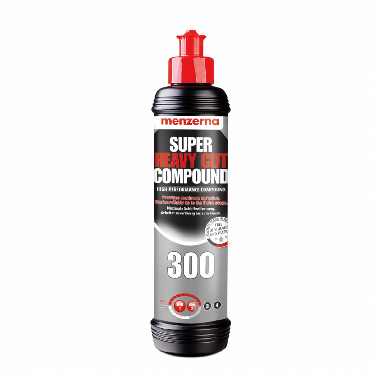 Menzerna 300 Super Heavy Compound 250 ml Ağır Çizik Gid. Pasta