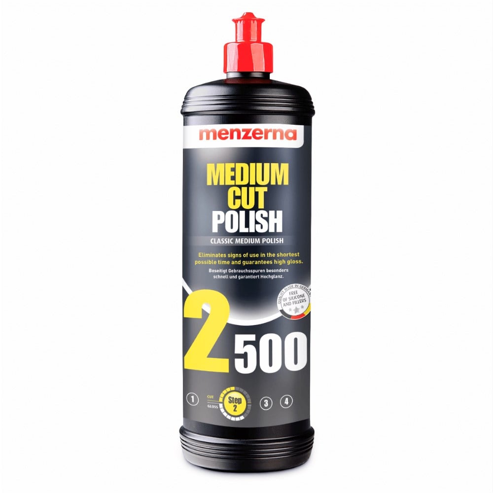 Menzerna Medium Cut Polish 2500 – Orta Der.Çizik Gid.Cila 1 Lt