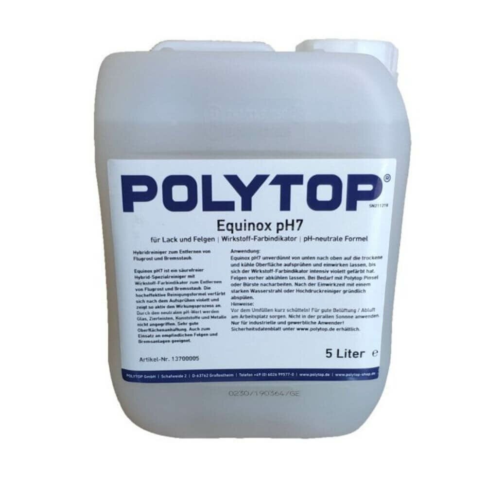 Polytop Equinox Ph7 Demir Tozu Temizleyici 5 lt