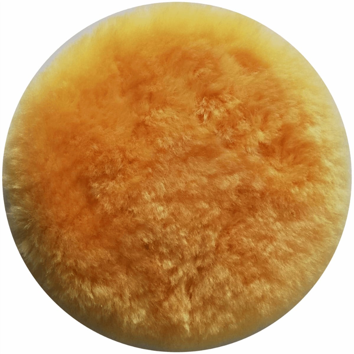 Sarı Yün Pasta Keçesi- tüy çap 160mm taban çap 150mm