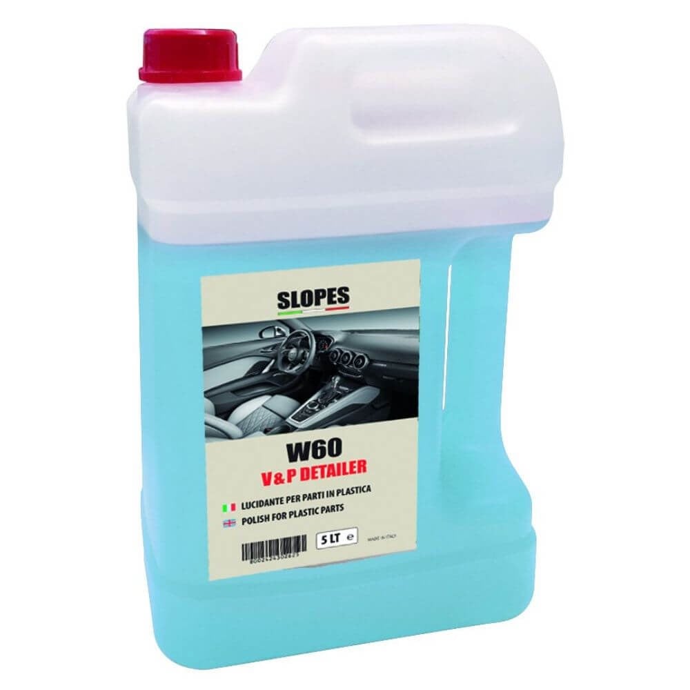 Slopes W60 V&P Konsantre Plastik Aksam Trim Parlatıcı 5 Lt