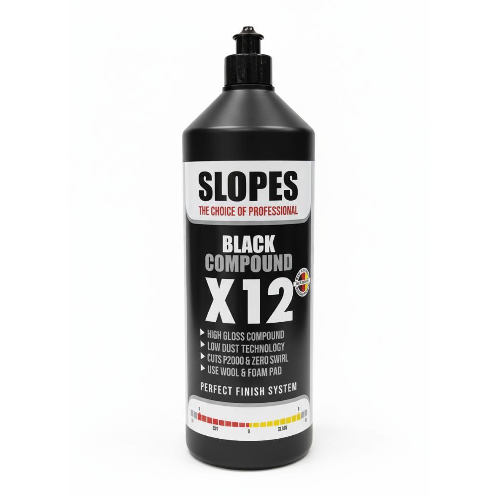 Slopes X12 Black Çizik Giderici Siyah Pasta 1 kğ
