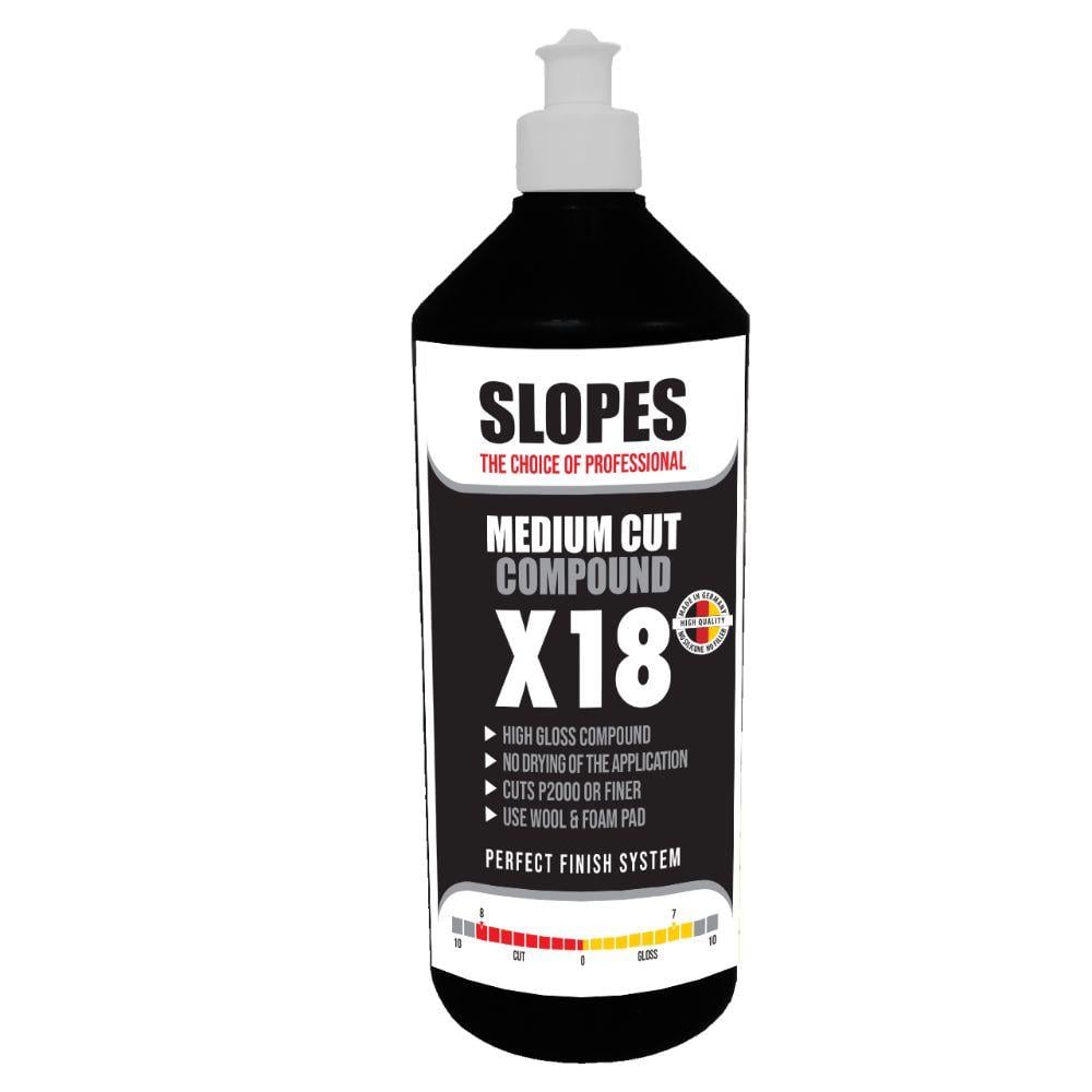 Slopes X18 İnce Çizik Çıkarıcı Pasta 1 Lt