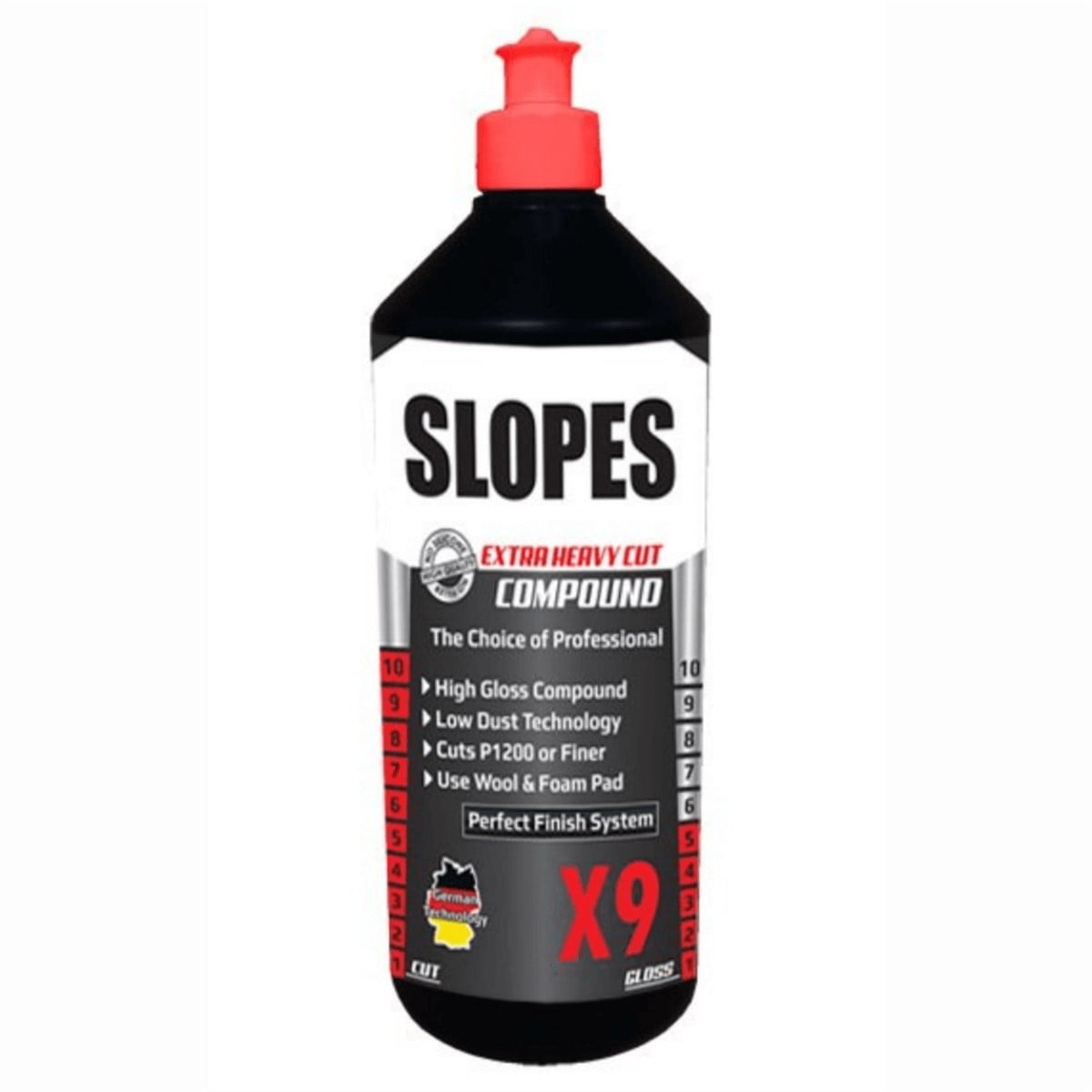 Slopes X9 Agresif Çizik Giderici Pasta 1000 ml