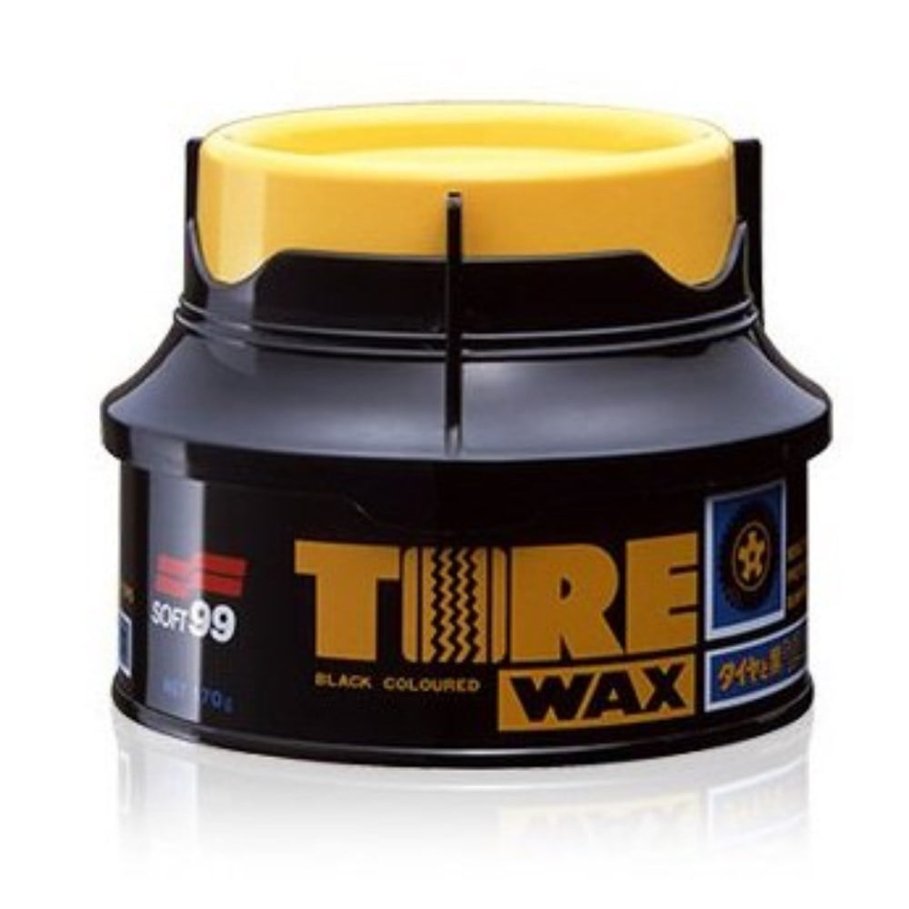 Soft99 Tire Black Wax Lastik Koruma Yarı Mat 170gr.