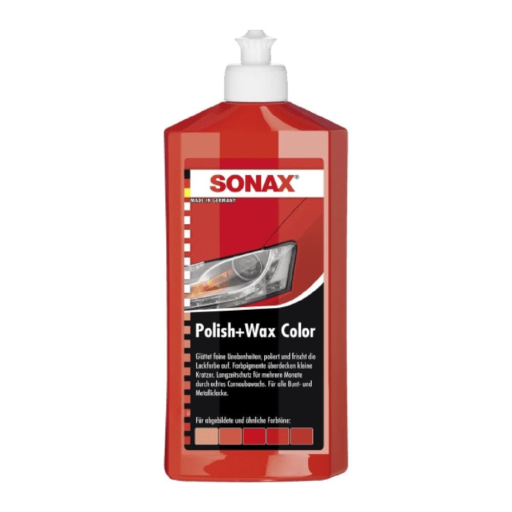 Sonax Kırmızı Renkli Nano Parlatıcı ve Koruyucu Cila 500 ml