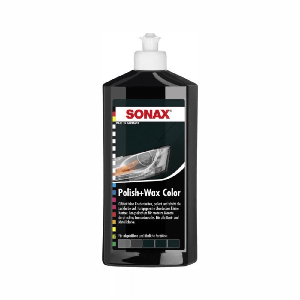 Sonax Renkli Nano Parlatıcı ve Koruyucu Cila Siyah 250 ml