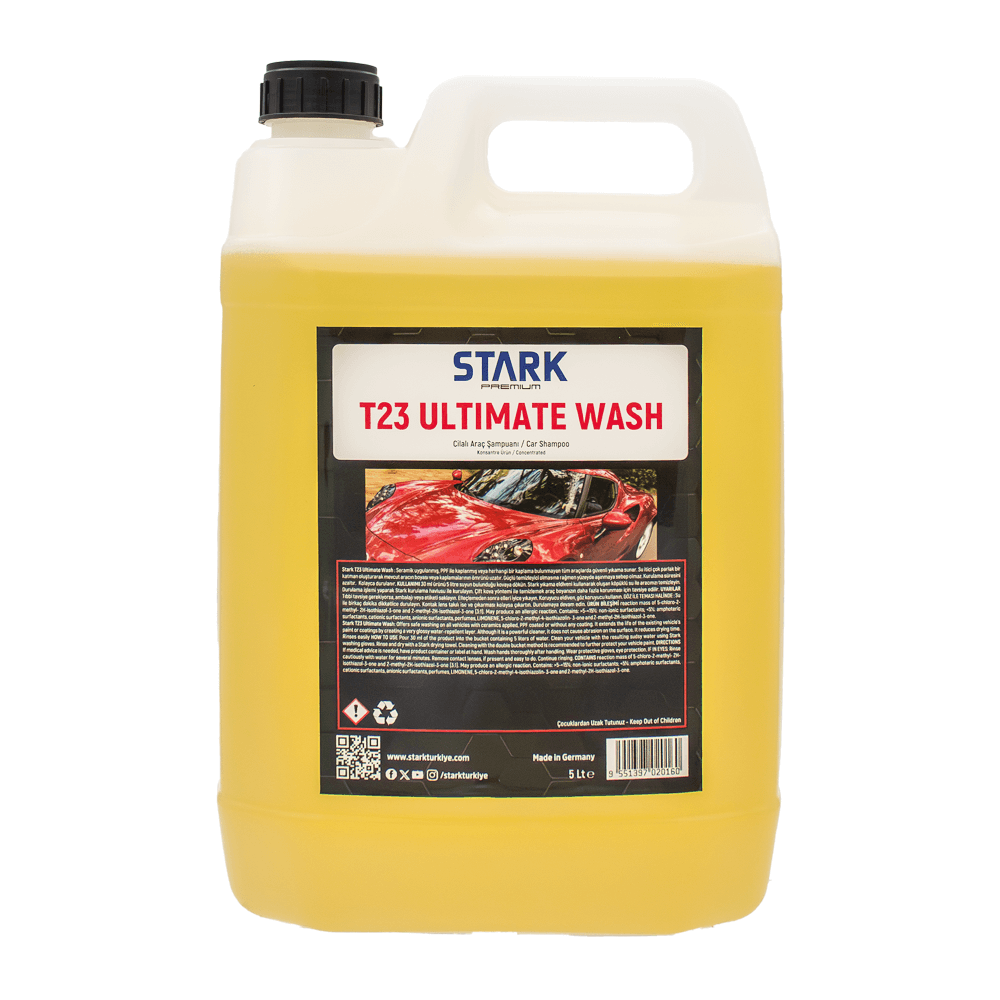 Stark T23 Ultimate Wash Cilalı Araç Şampuanı 5 Lt