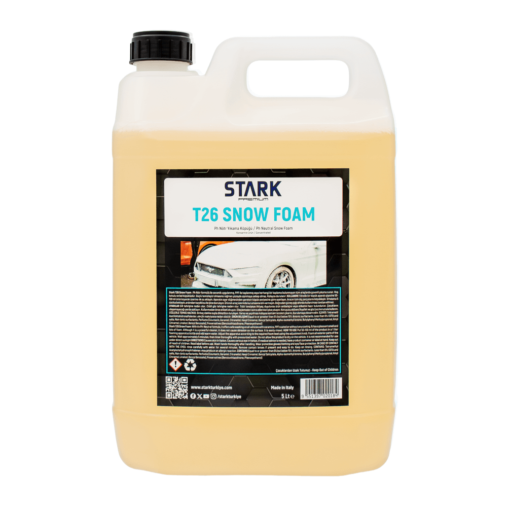 Stark T26 Ph Snow Foam Ph Nötr Yıkama Köpüğü 5 Lt