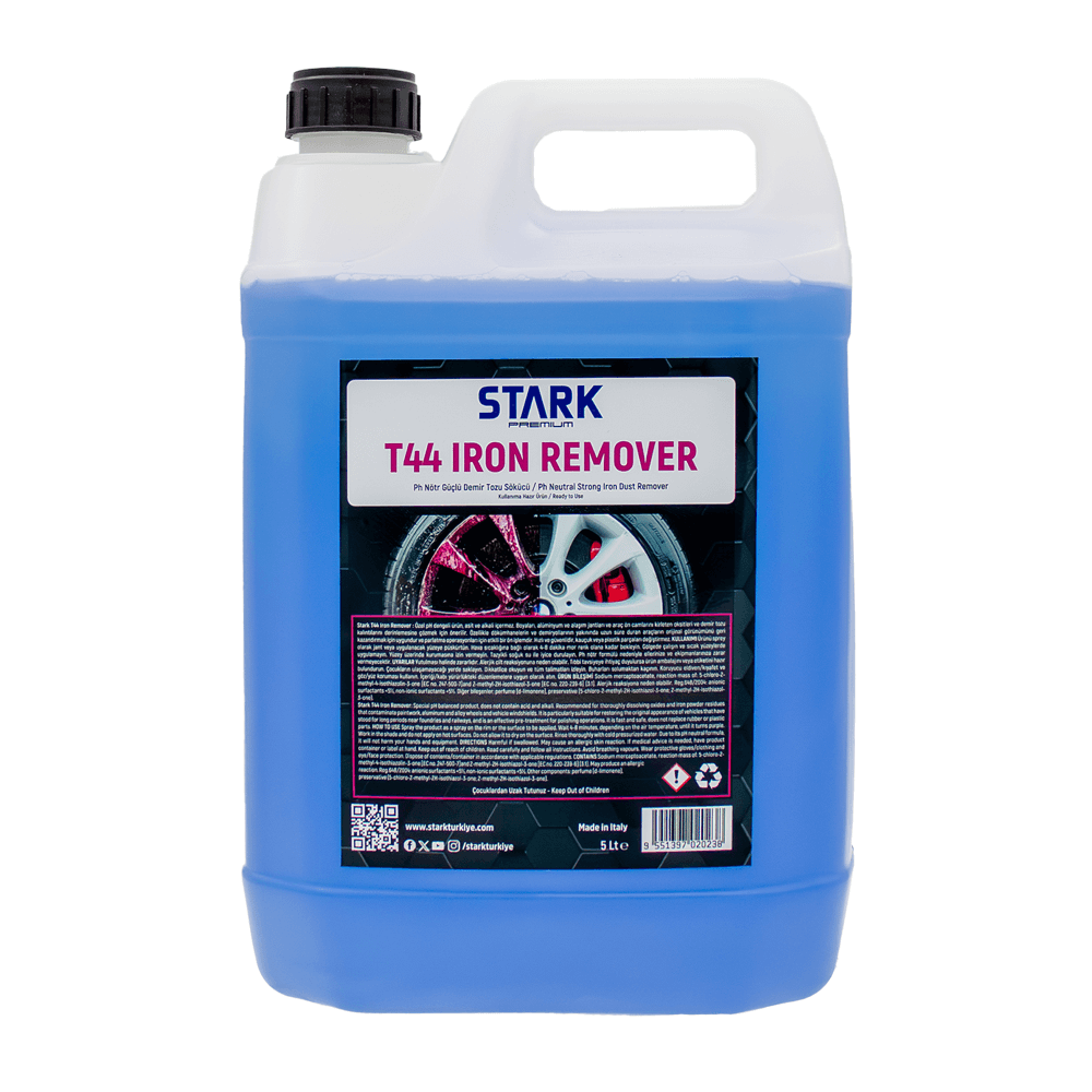 Stark T44 Iron Remover Ph Nötr Güçlü Demir Tozu Sökücü 5 Lt
