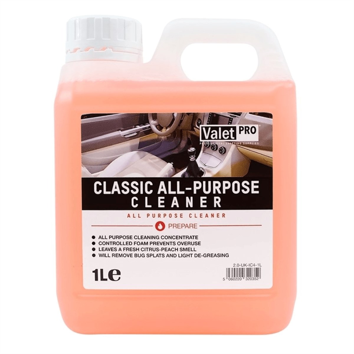 Valet Pro Genel Temizleyici Classic All Purpose Cleaner 1 lt