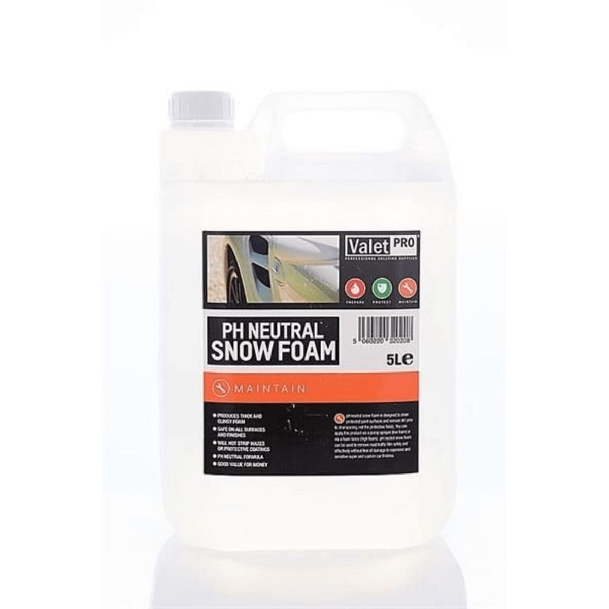 Valet Pro Ph Neutral Snow Foam - Yıkama Köpüğü 5lt