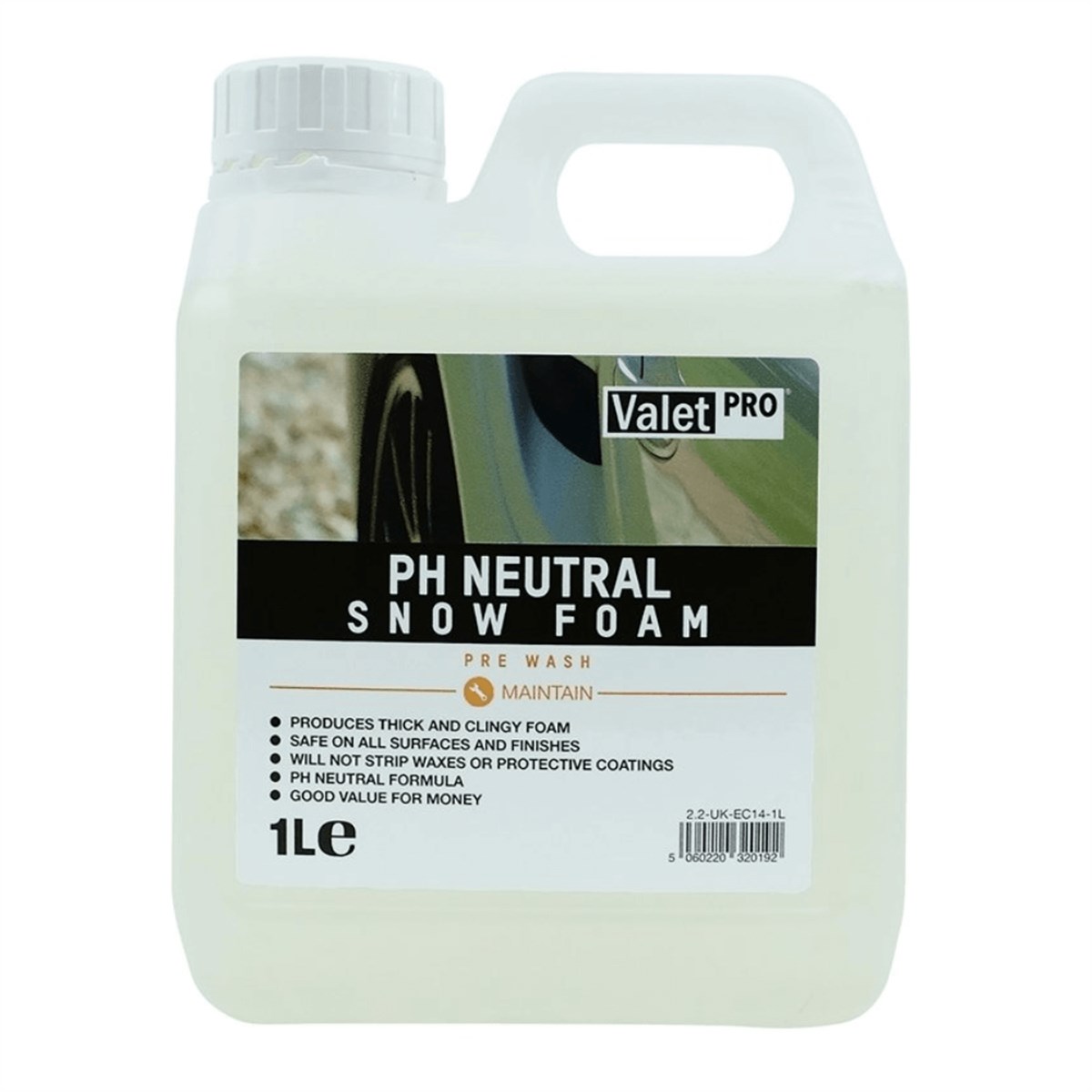 Valet Pro Ph Neutral Snow Foam - Yıkama Köpüğü 1lt