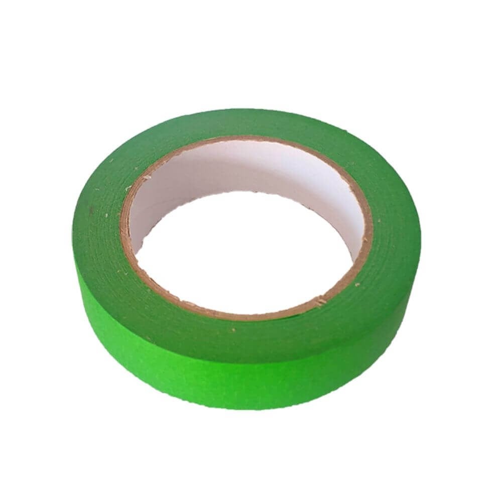 Yeşil Renkli Maskeleme Bantı 24mmx50mt
