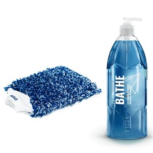 Gyeon 1 Lt Bathe Şampuan + Smoothie Yıkama Eldiveni 2 li Set
