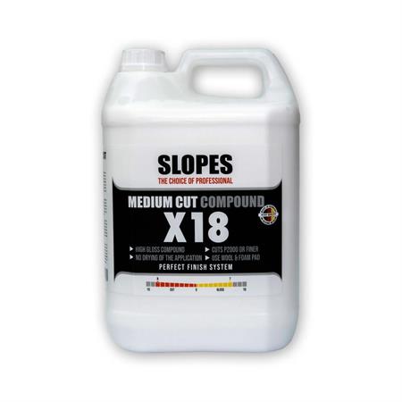 Slopes X18 Çizik Çıkarıcı İnce Pasta 5lt. | Taşdemir Detay Market