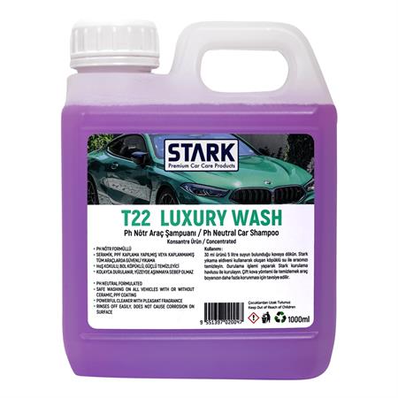 Stark T22 Luxury Wash Ph Nötr Araç Şampuanı 1 Lt