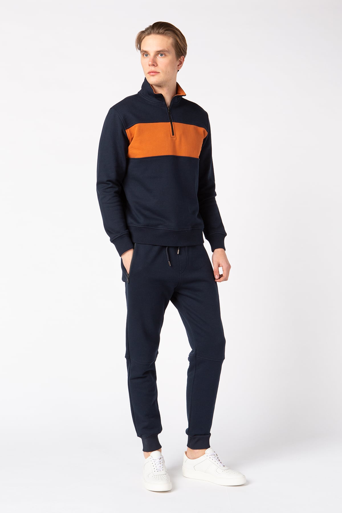 DİK YAKA  ERKEK SWEATSHIRT_VIGOSS