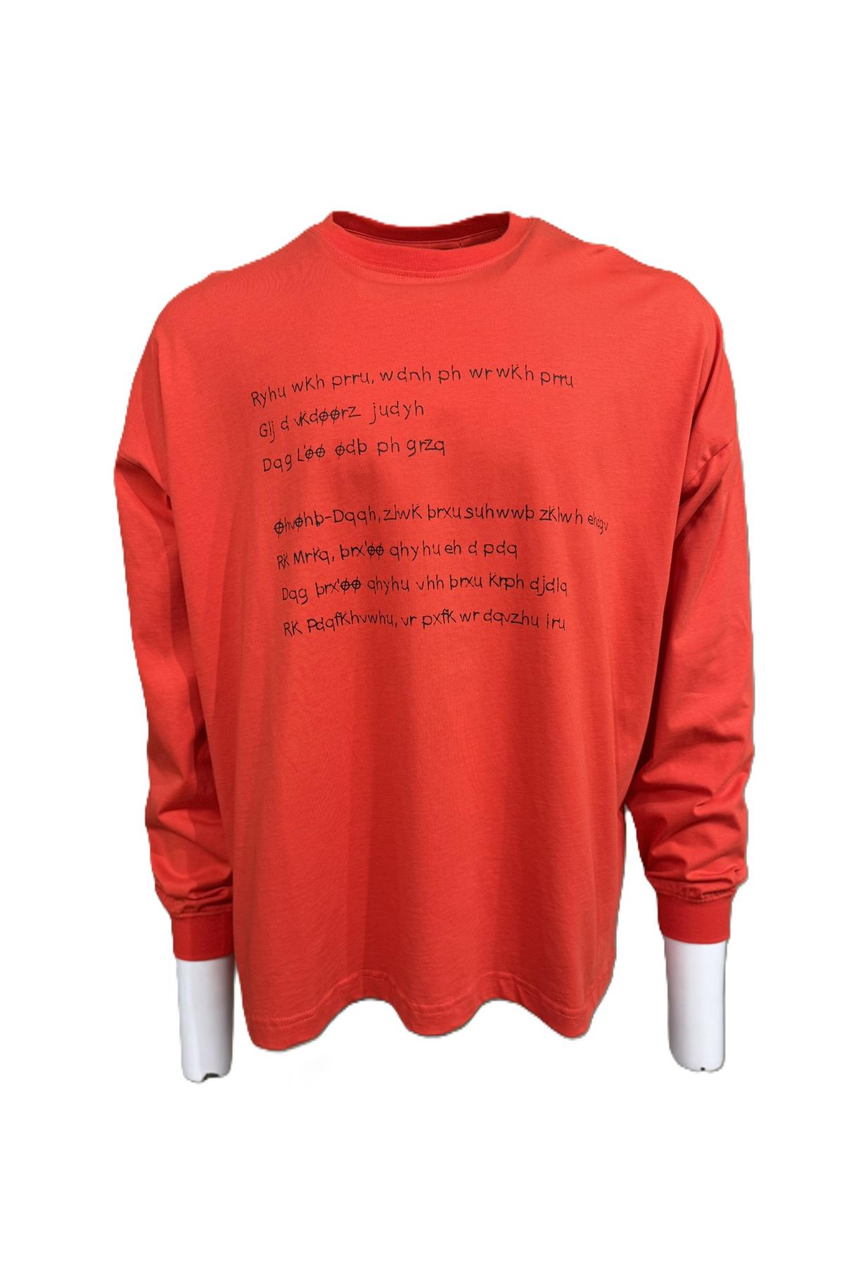 VIGOSS ACTION BASKILI ERKEK OVERSIZE  SWEAT 62680-30005