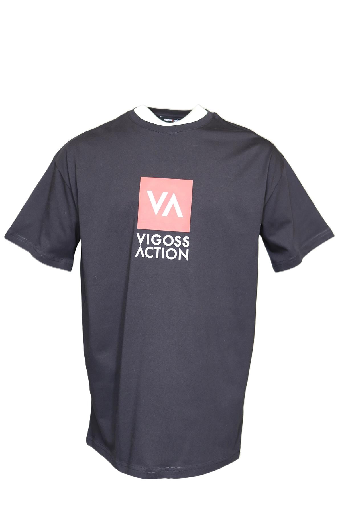 VIGOSS ACTION  BASKILI ERKEK T-SHIRT 62451-30005