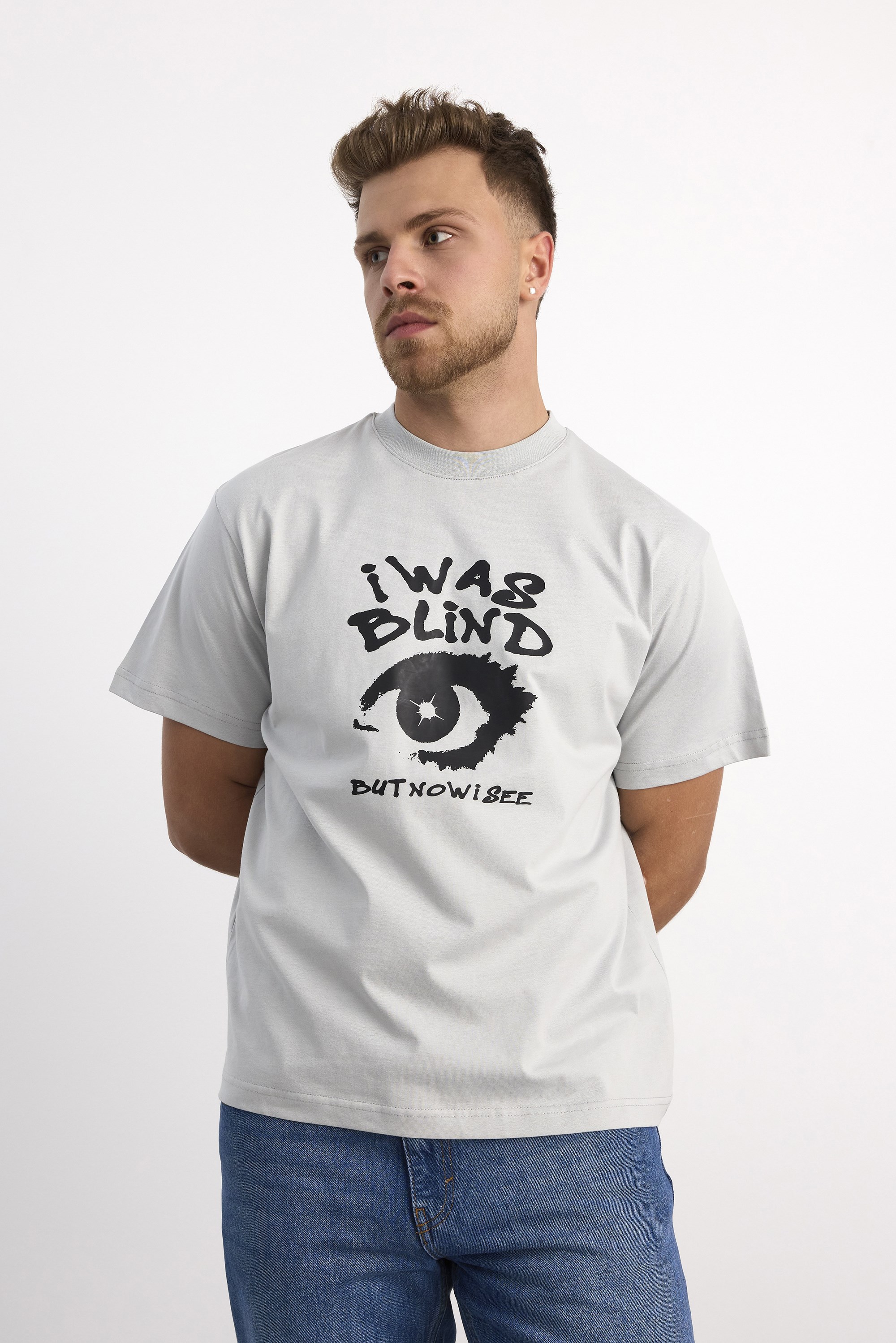 VIGOSS ACTION OVERSIZE BASKILI ERKEK T-SHIRT 63083-30226