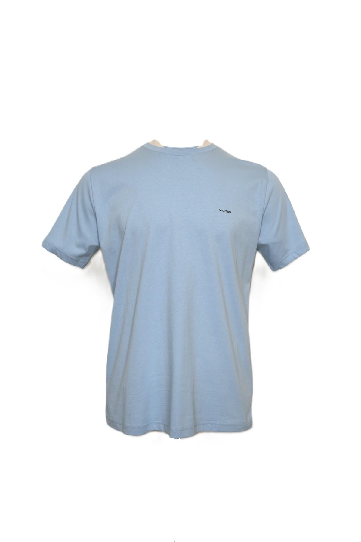 VİGOSS ERKEK BATTAL O YAKA BASIC T-SHIRT B3124-03370