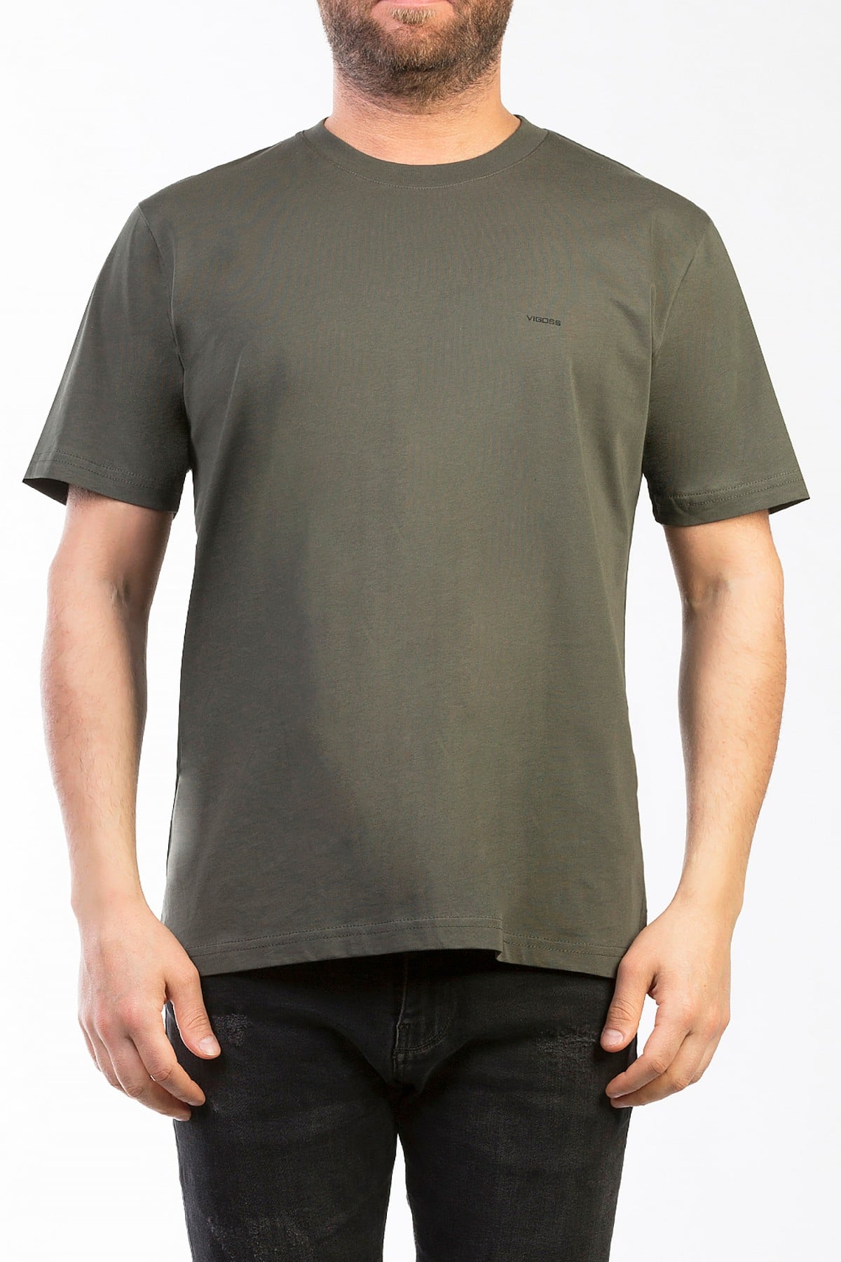 BATTAL O YAKA BASIC ERKEK T-SHIRT