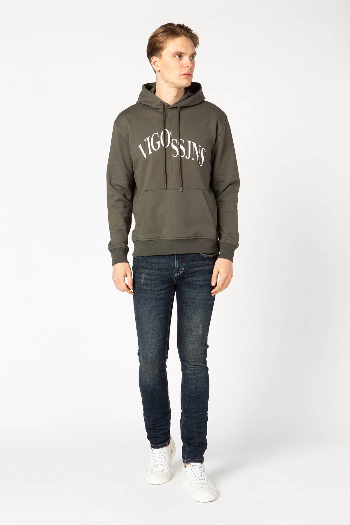 KAPŞ.  BASKILI  ERKEK SWEATSHIRT_VIGOSS