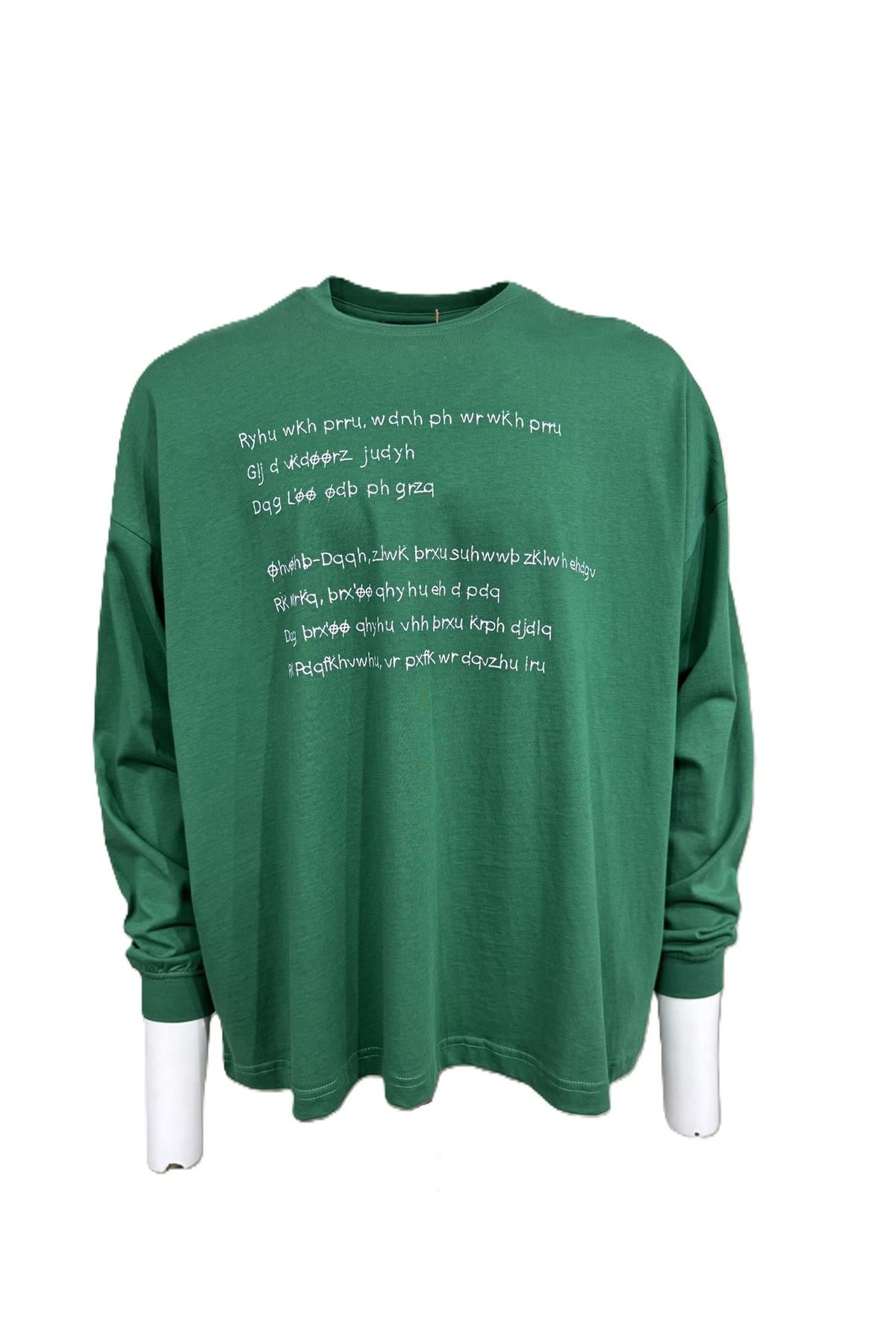 VIGOSS ACTION BASKILI ERKEK OVERSIZE  SWEAT 62680-30005