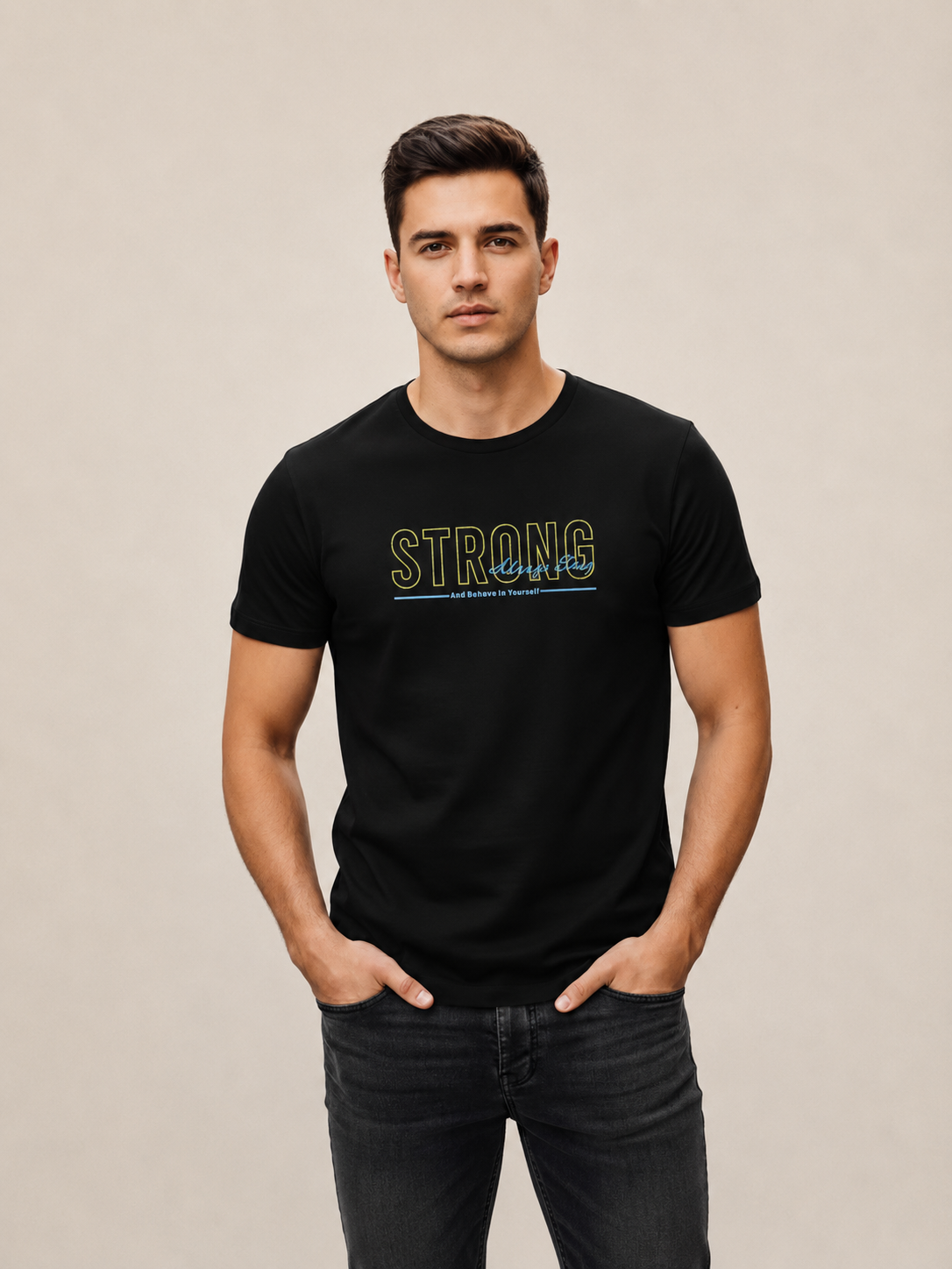 VIGOSS ACTION BASKILI ERKEK T-SHIRT 62807-03370