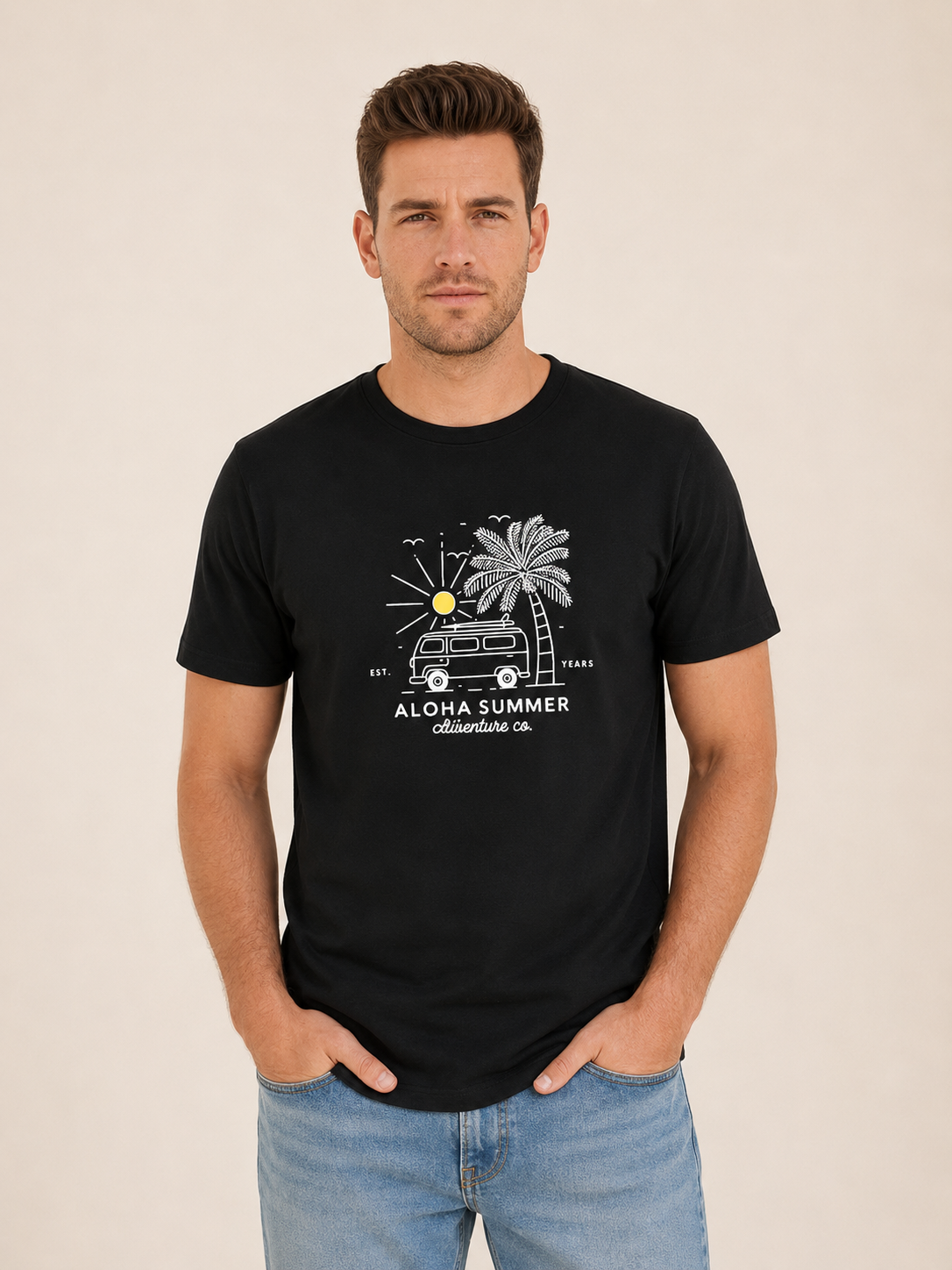 VIGOSS ACTION BASKILI ERKEK T-SHIRT 62914-03370