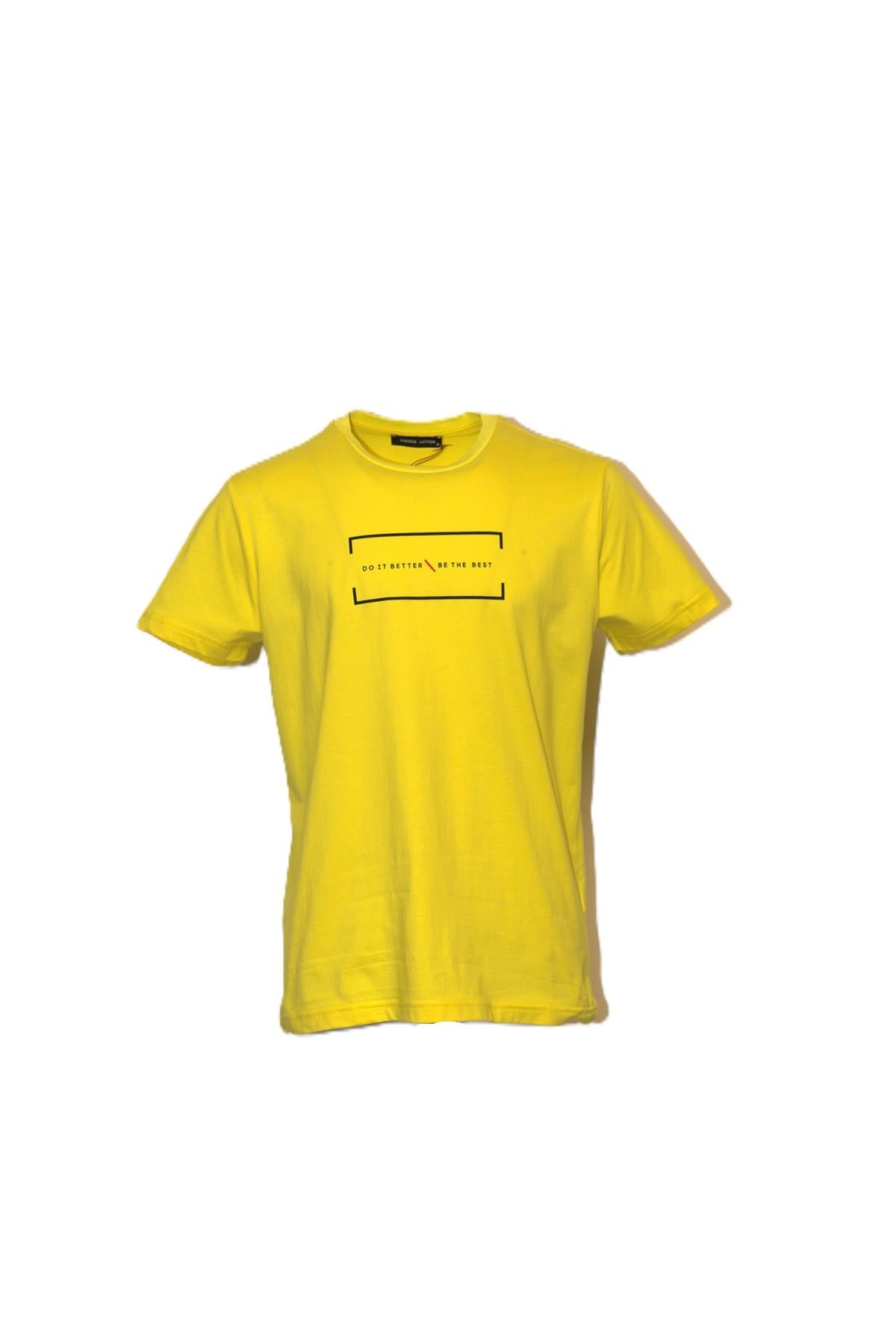 VİGOSS ACTION BASKILI ERKEK T-SHIRT 62629-30010