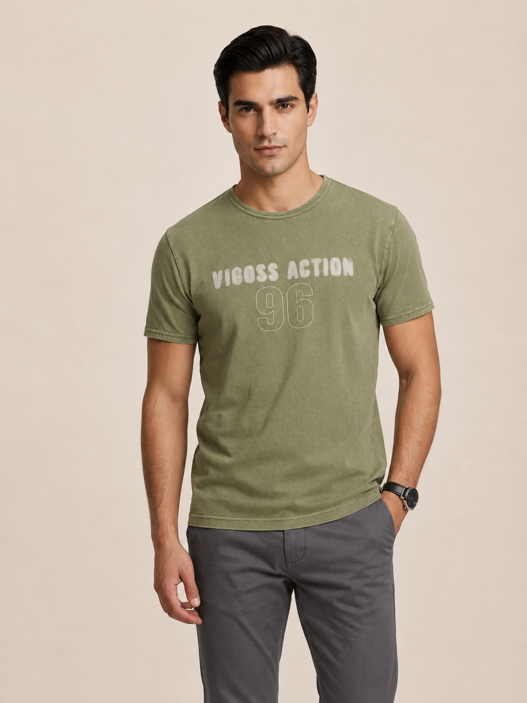 VIGOSS ACTION ERKEK PARÇA BOYA T-SHIRT 62972-30210