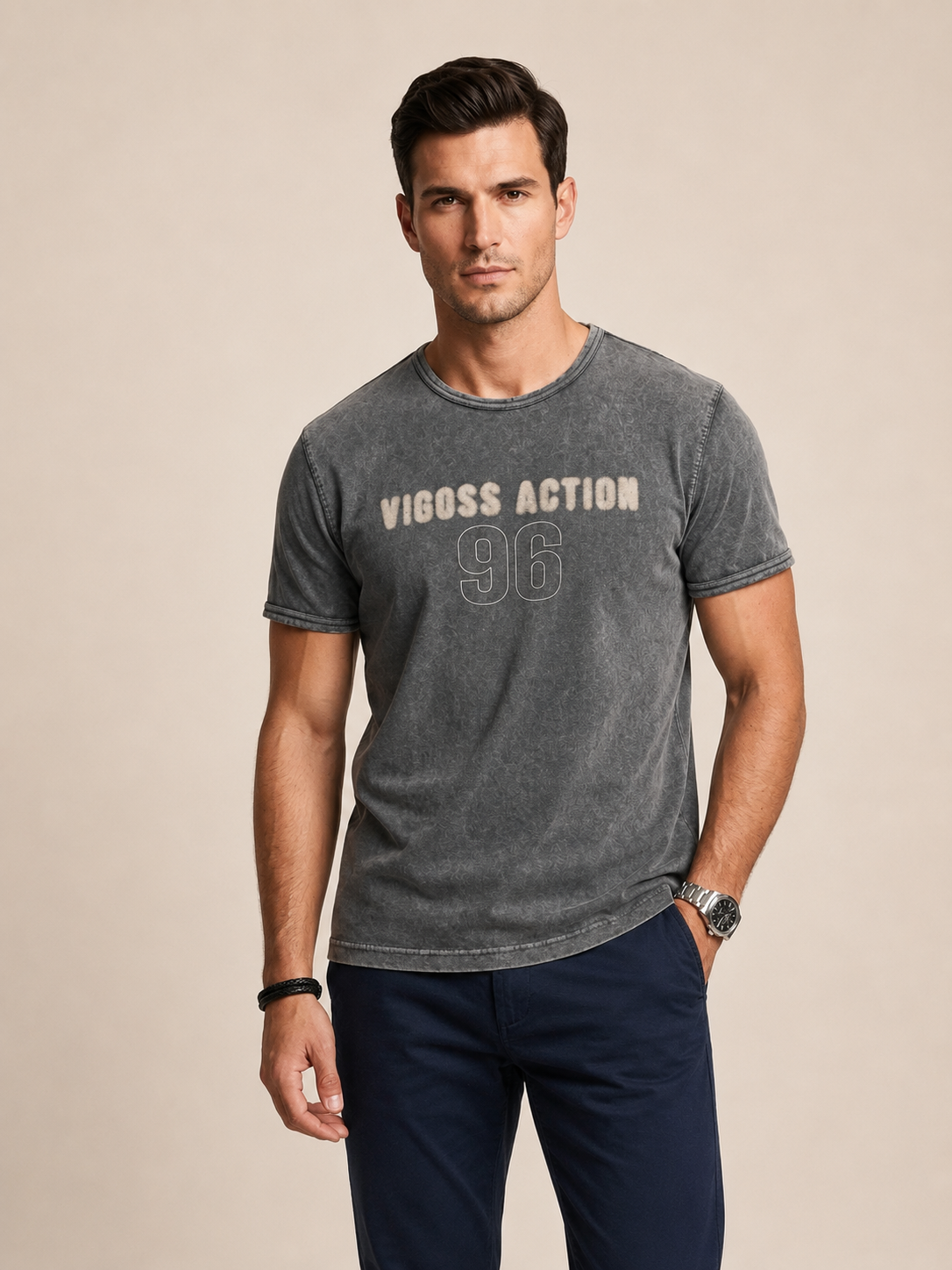 VIGOSS ACTION ERKEK PARÇA BOYA T-SHIRT 62972-30210