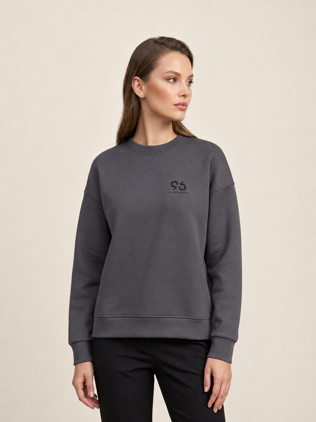 VIGOSS ACTION KADIN OVERSIZE  SWEATSHIRT 13931-30207