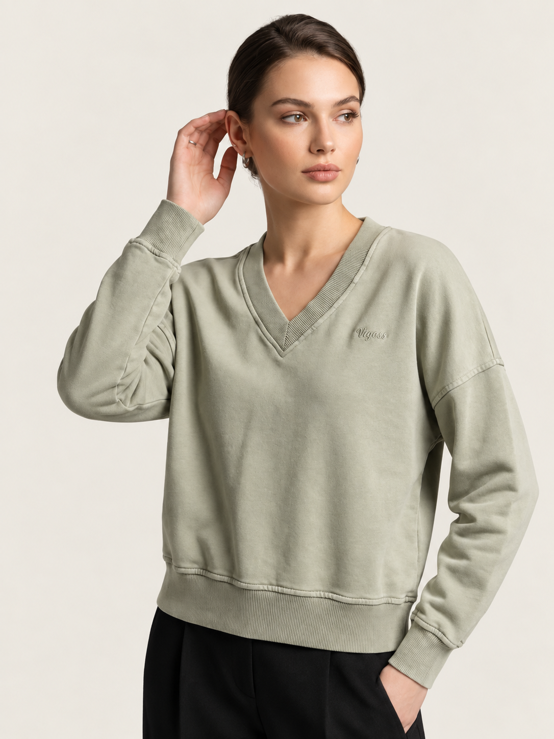 VIGOSS ACTION KADIN PARÇA BOYA SWEATSHIRT 13950-30034