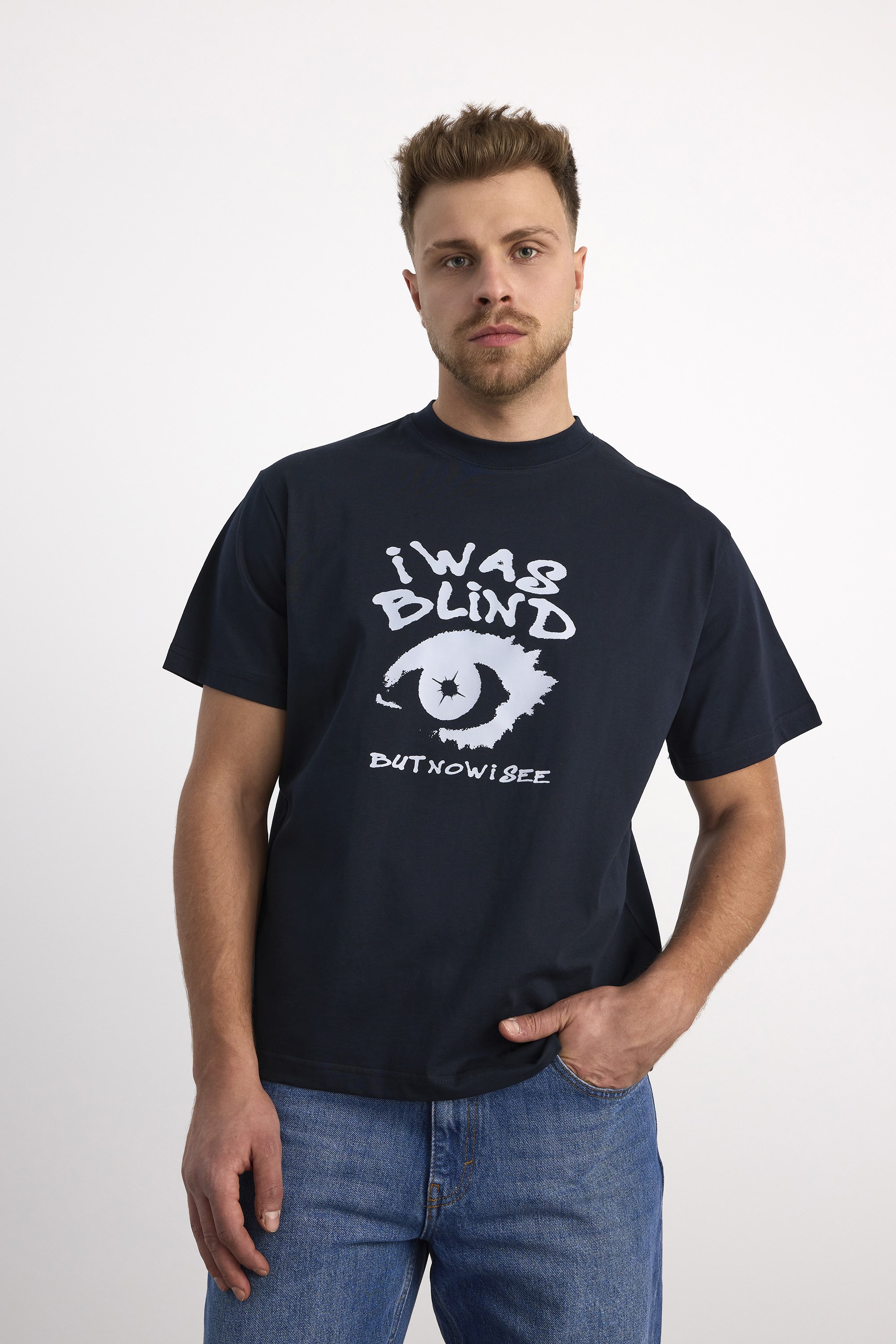 VIGOSS ACTION OVERSIZE BASKILI ERKEK T-SHIRT 63083-30226