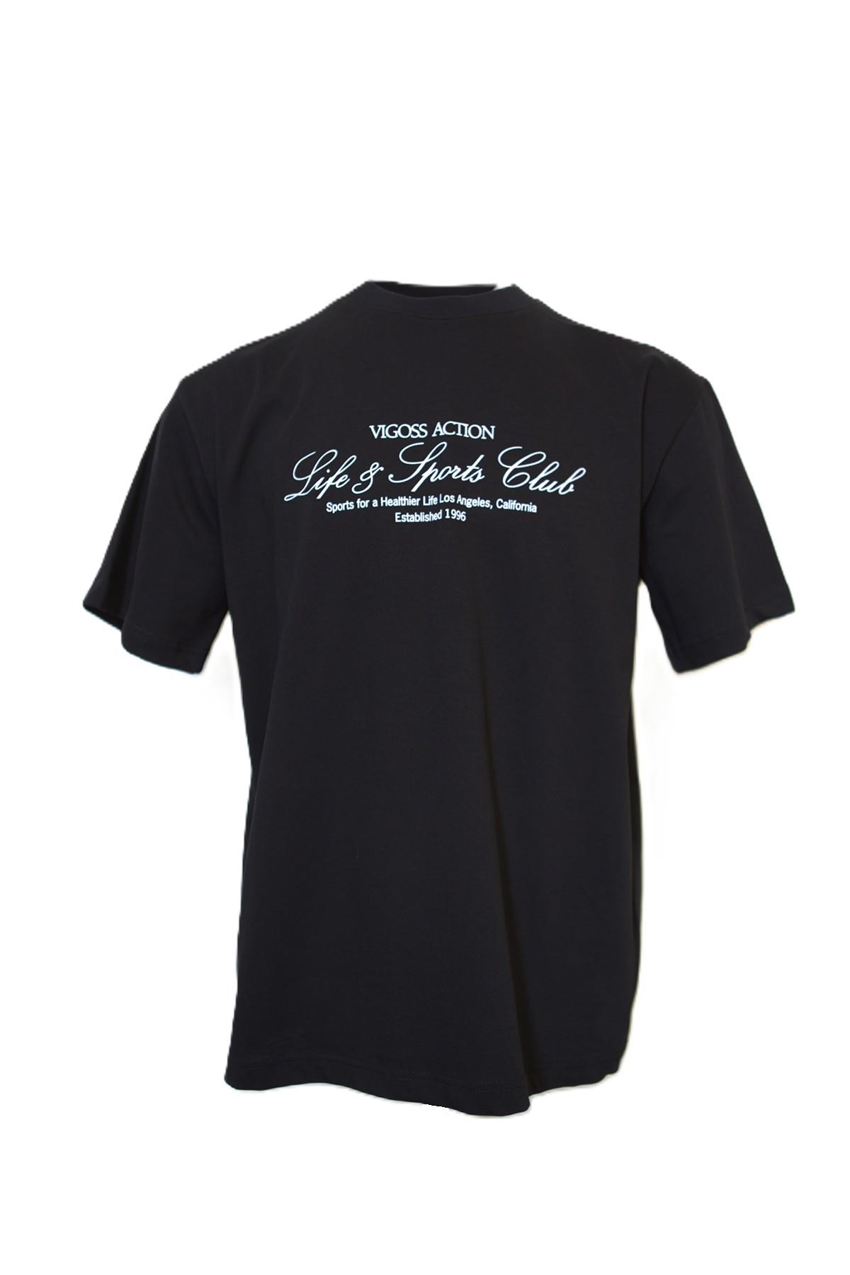 VIGOSS ACTION OVERSIZE BASKILI ERKEK T-SHIRT 62838-30210