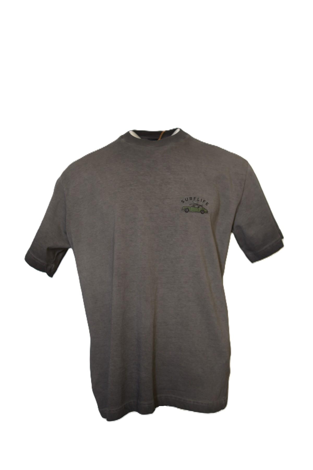 VIGOSS ACTION TERSTEN YAĞLI YIKAMA ERKEK T-SHIRT 62800-30210